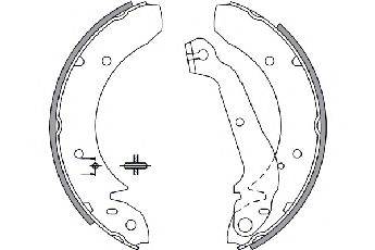 SPIDAN 30437 Комплект гальмівних колодок
