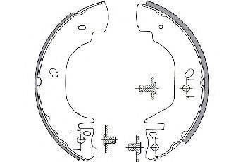 SPIDAN 33927 Комплект гальмівних колодок