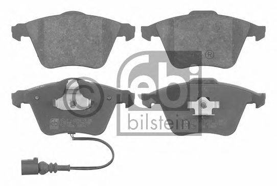 FEBI BILSTEIN 16538 Комплект гальмівних колодок, дискове гальмо