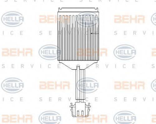 BEHR HELLA SERVICE 5HL351321281 Регулятор, вентилятор салону