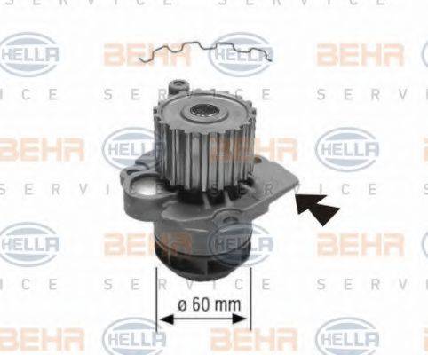 BEHR HELLA SERVICE 8MP376801394 Водяний насос