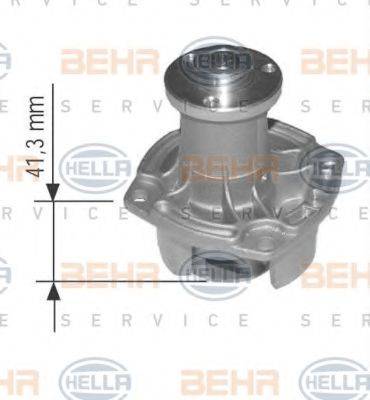 BEHR HELLA SERVICE 8MP376803514 Водяний насос