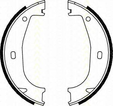TRISCAN 810011553 Комплект гальмівних колодок, стоянкова гальмівна система