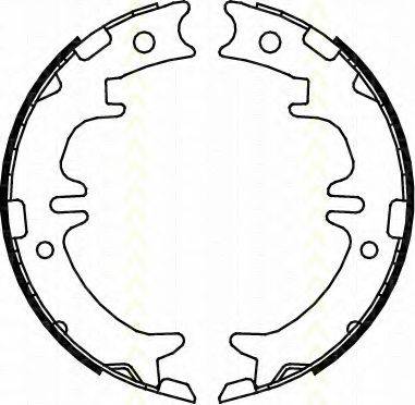 TRISCAN 810013033 Комплект гальмівних колодок, стоянкова гальмівна система