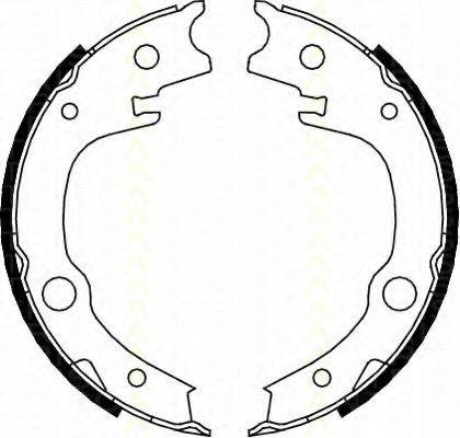 TRISCAN 810013039 Комплект гальмівних колодок, стоянкова гальмівна система
