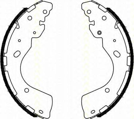 TRISCAN 810014012 Комплект гальмівних колодок