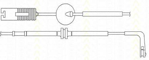 TRISCAN 811517002 Сигналізатор, знос гальмівних колодок