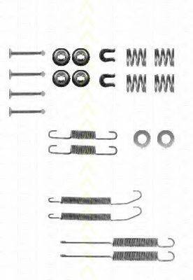 TRISCAN 8105142559 Комплектуючі, гальмівна колодка