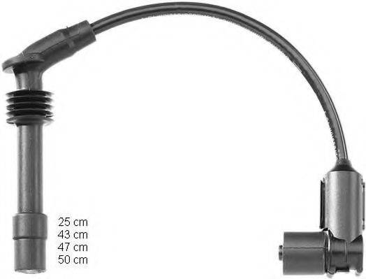 BERU ZEF1161 Комплект дротів запалювання