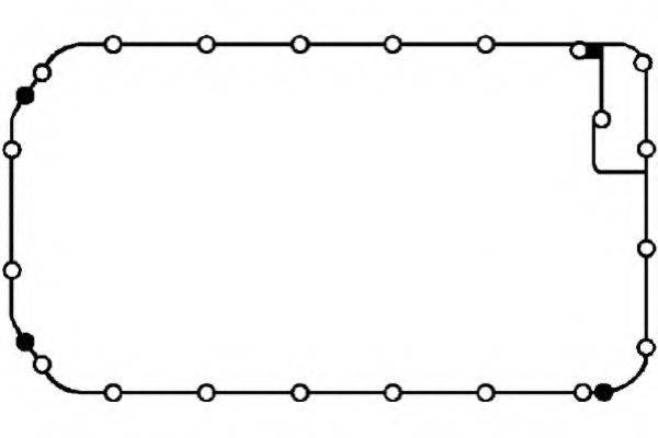 PAYEN JH5050 Прокладка, масляний піддон