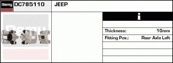DELCO REMY DC785110 Гальмівний супорт