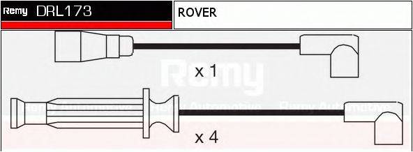 DELCO REMY DRL173 Комплект дротів запалювання