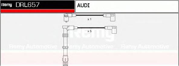 DELCO REMY DRL657 Комплект дротів запалювання