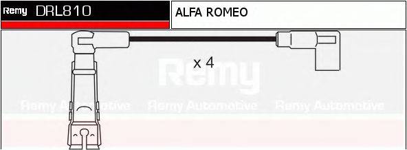 DELCO REMY DRL810 Комплект дротів запалювання