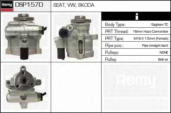 DELCO REMY DSP157D Гідравлічний насос, кермо