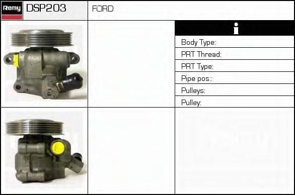 DELCO REMY DSP203 Гідравлічний насос, кермо