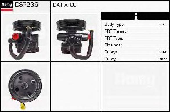 DELCO REMY DSP236 Гідравлічний насос, кермо