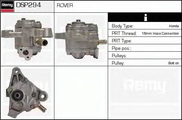 DELCO REMY DSP294 Гідравлічний насос, кермо