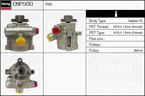 DELCO REMY DSP500 Гідравлічний насос, кермо