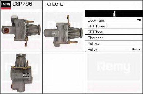 DELCO REMY DSP786 Гідравлічний насос, кермо