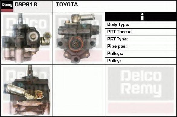 DELCO REMY DSP918 Гідравлічний насос, кермо