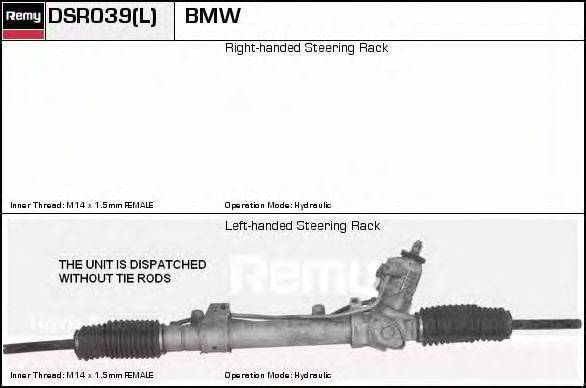 DELCO REMY DSR039 Рульовий механізм