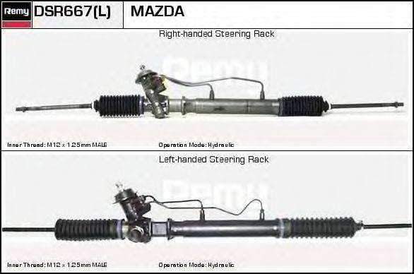 DELCO REMY DSR667 Рульовий механізм