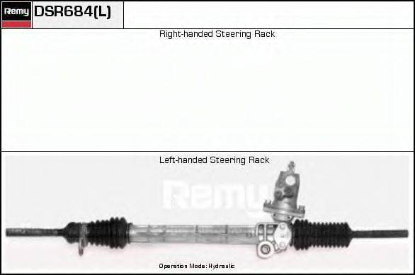 DELCO REMY DSR684 Рульовий механізм