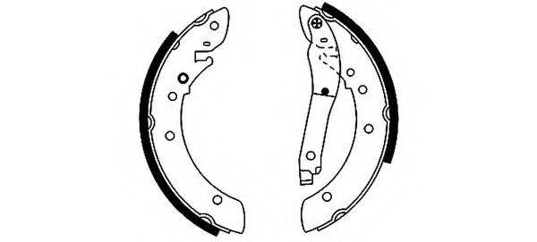 PAGID H9200 Комплект гальмівних колодок