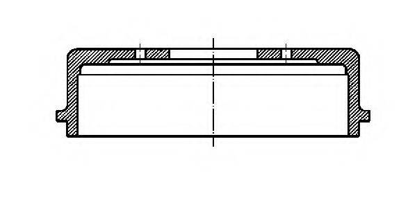 METELLI 180368 Гальмівний барабан