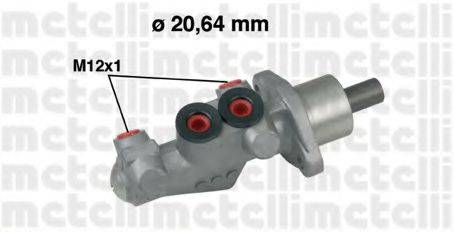 METELLI 050584 головний гальмівний циліндр