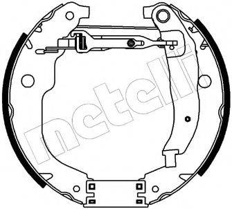 METELLI 510205 Комплект гальмівних колодок