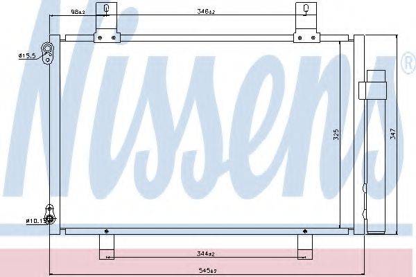 NISSENS 940057 Конденсатор, кондиціонер