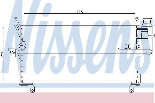 NISSENS 94320 Конденсатор, кондиціонер