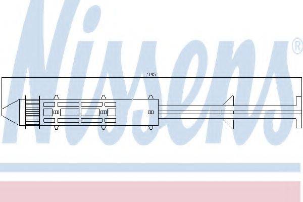 NISSENS 95326 Осушувач, кондиціонер