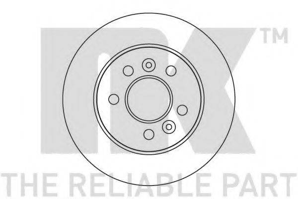 NK 203929 гальмівний диск
