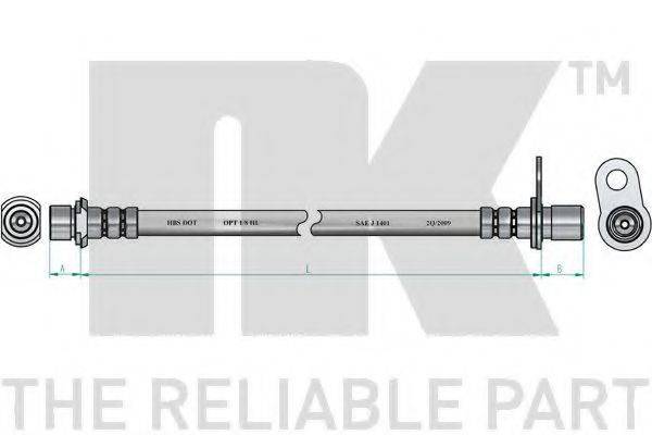 NK 8545169 Гальмівний шланг