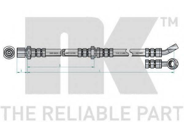 NK 854404 Гальмівний шланг