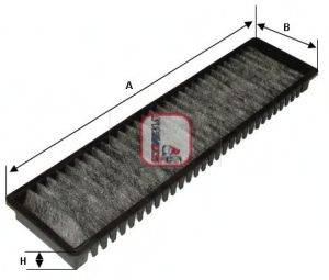 SOFIMA S4137CA Фільтр, повітря у внутрішньому просторі