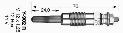 NGK 2237 Свічка розжарювання