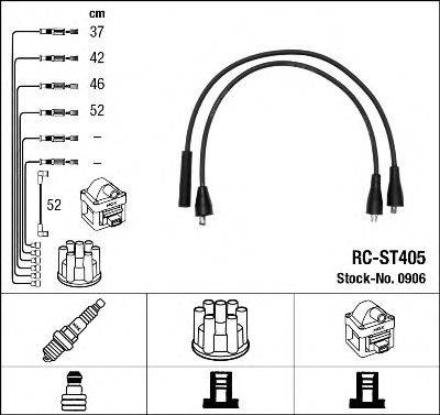 NGK 0906 Комплект дротів запалювання
