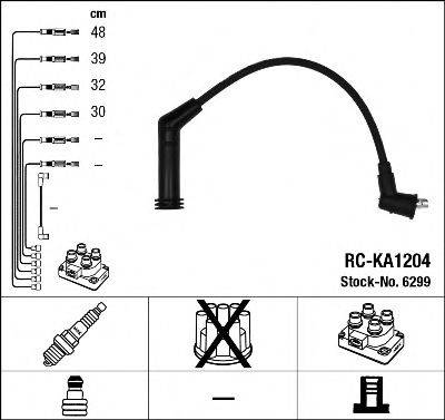 NGK 6299 Комплект дротів запалювання