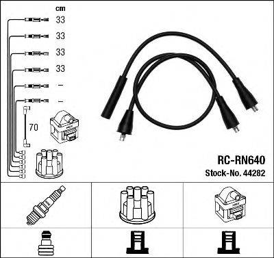 NGK 44282 Комплект дротів запалювання