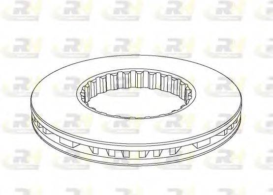 ROADHOUSE NSX114620 гальмівний диск