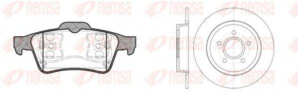 REMSA 884201 Комплект гальм, дисковий гальмівний механізм