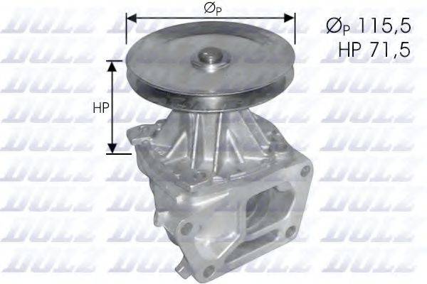 DOLZ S136 Водяний насос