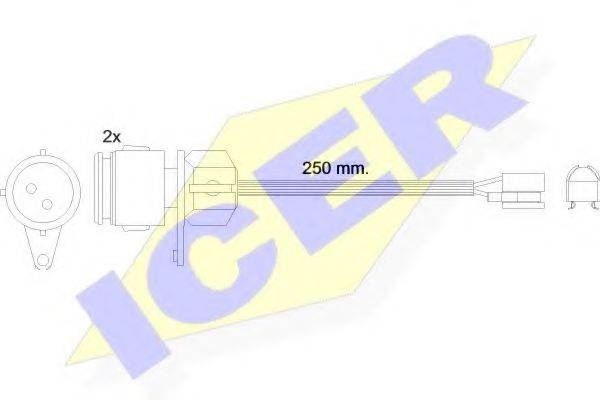 ICER 610237EC Сигналізатор, знос гальмівних колодок