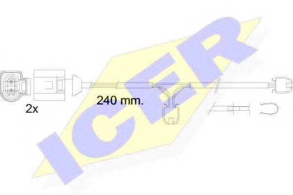 ICER 610546EC Сигналізатор, знос гальмівних колодок