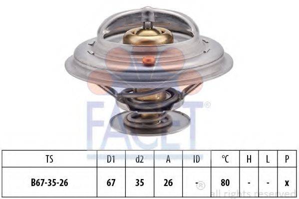 FACET 78544S Термостат, охолоджуюча рідина