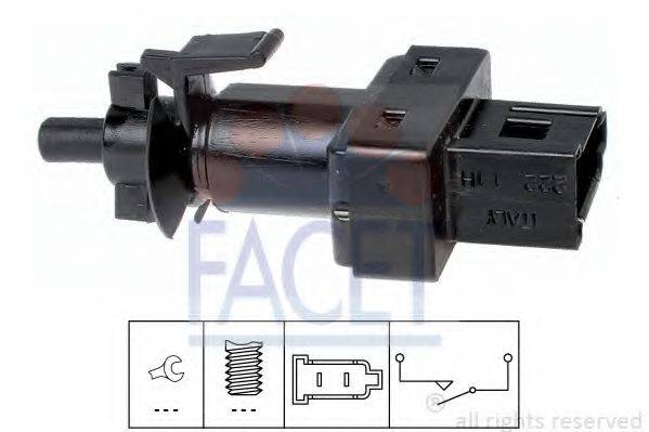 FACET 71222 Вимикач, привід зчеплення (Tempomat)